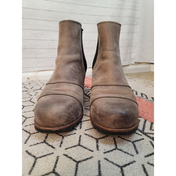 SOREL LEA WEDGE IN BLACK QUARRY, SZ 11 - Picture 5 of 11